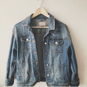 Light Washed Denim Jacket